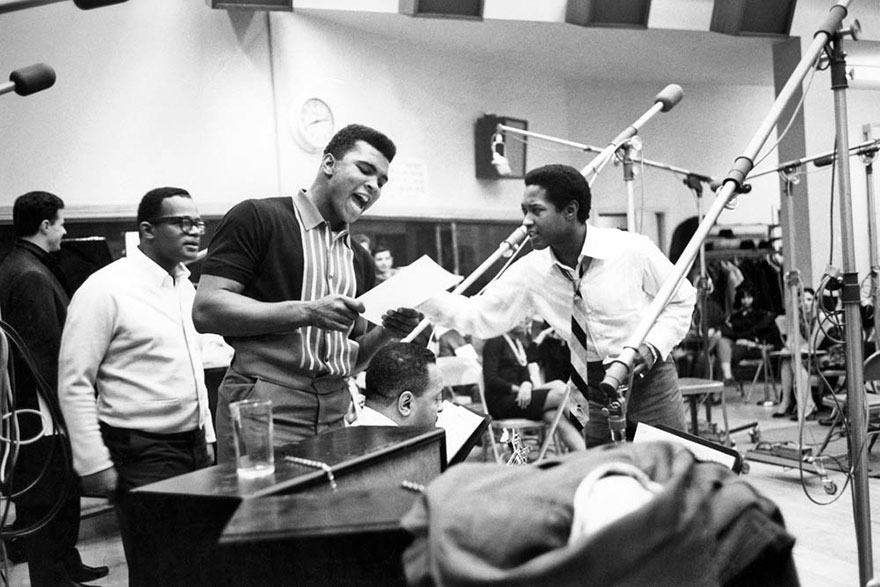 Muhammad Ali With Sam Cooke