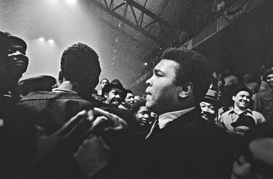 An Excited Crowd Tries To Shake Hands With Muhammad Ali At A Theater In Philadelphia, Pennsylvania, February 1970.