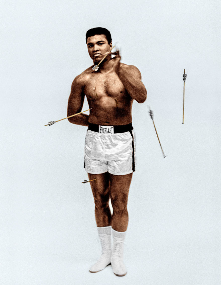 Muhammad Ali Photographed By Carl Fischer For Esquire, 1968