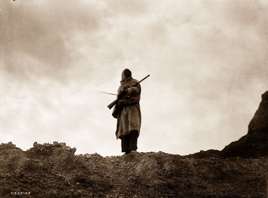 A Sioux Hunter, 1905