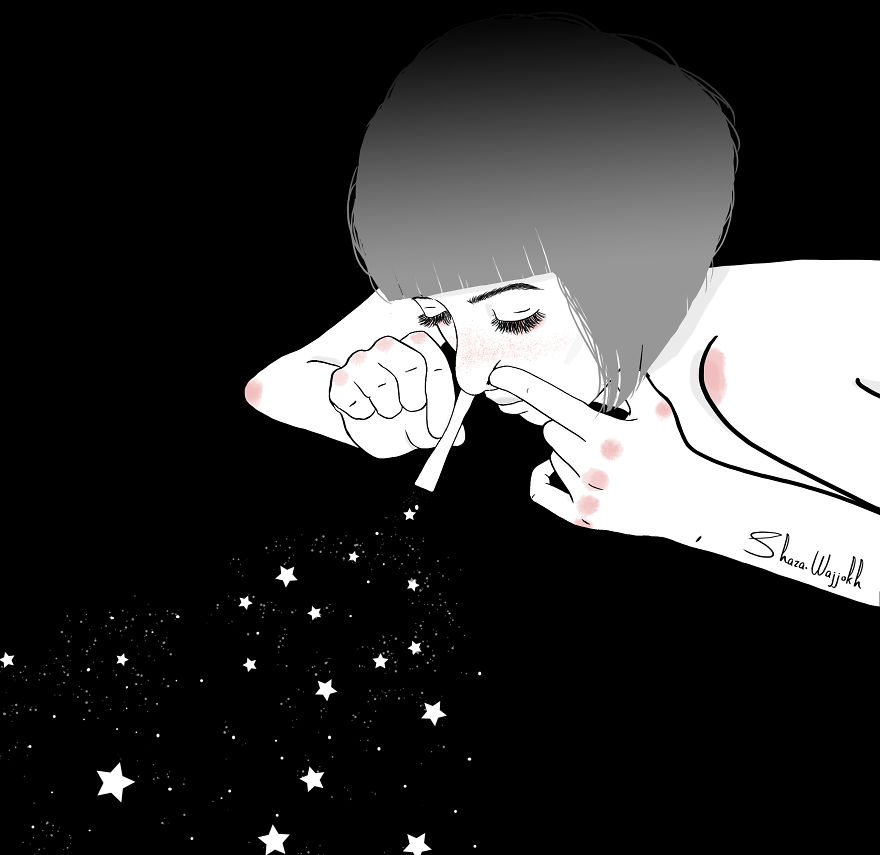 I Illustrate Woman's Inner World