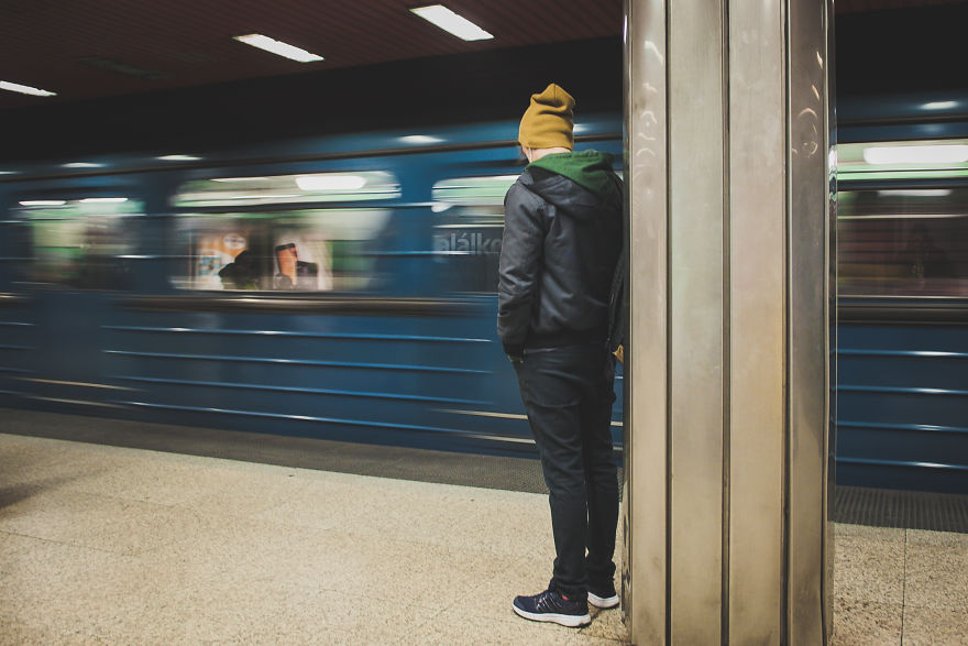 The Colorful Boredom Of The Budapest Metro