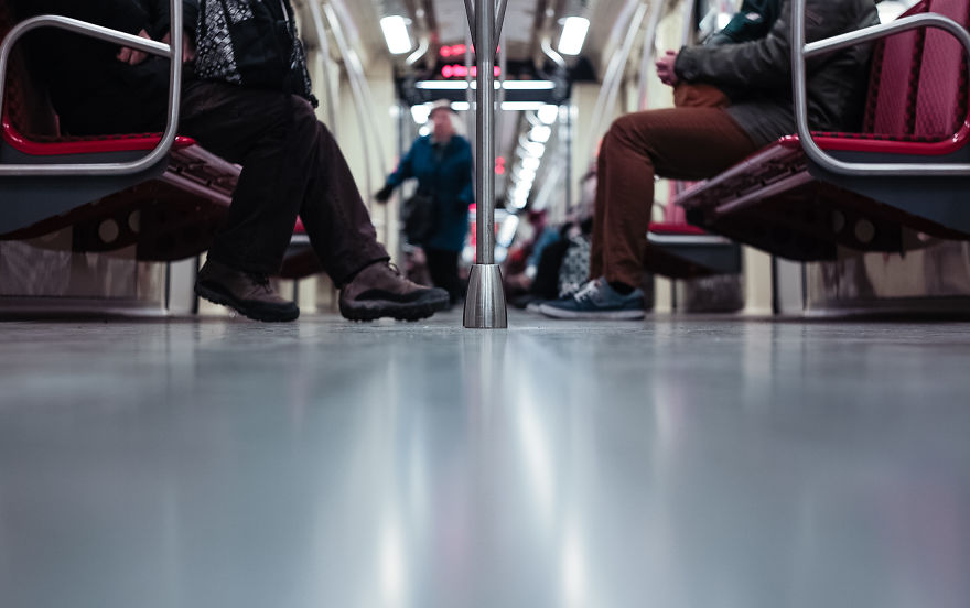 The Colorful Boredom Of The Budapest Metro