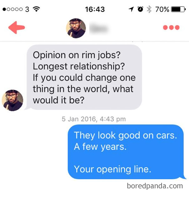 woman rejecting a man because of a bad pick-up line 