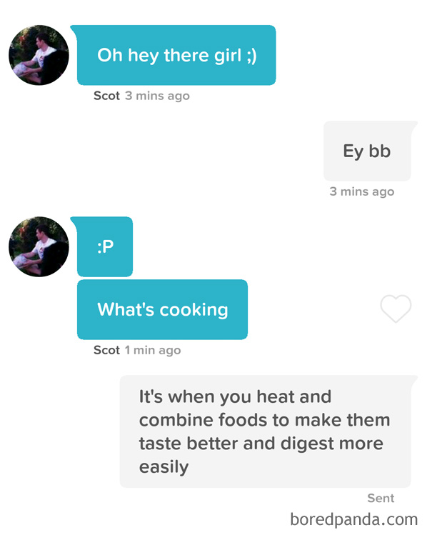 woman is trying to flirt with woman via text message 