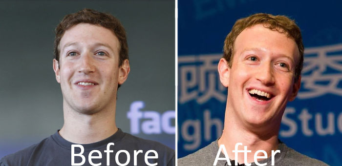 Mark Zuckerberg After Being Called A Good Boy