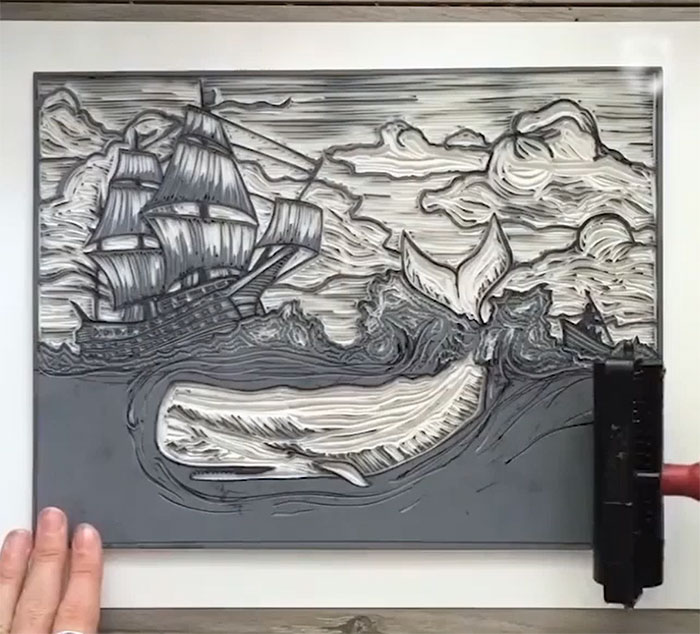 Relief Printing Art