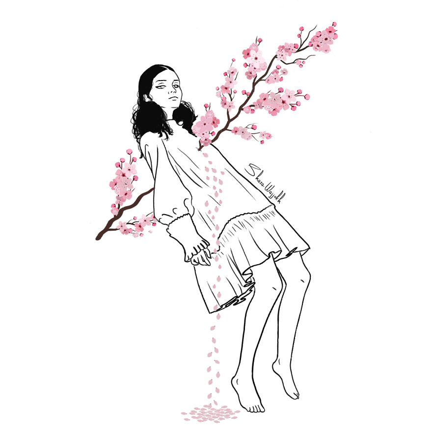 I Illustrate Woman's Inner World