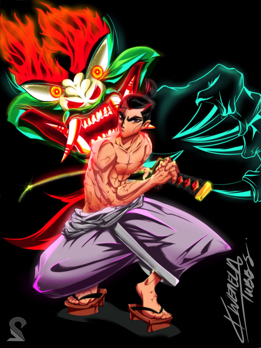 My Take On Samurai Jack In My Own Style!!!