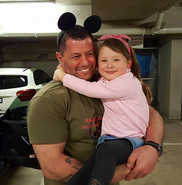 Single Dad And His Daughter