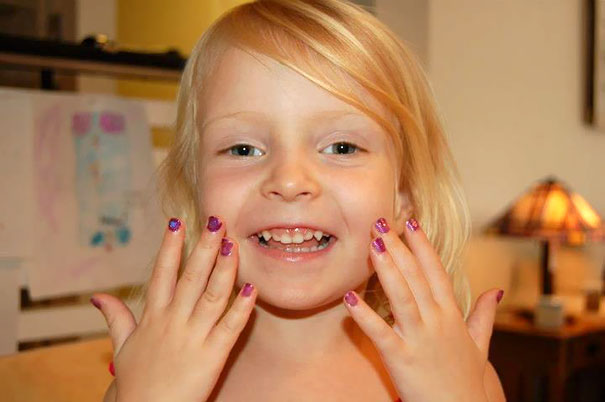 Single Dad, Here. How'd I Do On The Nails?