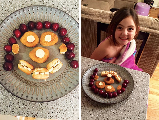 When Your Daughter Asks You To Make Her Chicken Nuggets Special