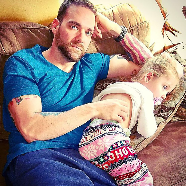 How Lucky Am I To Get To Scratch This Baby's Back Whenever She Wants Me To