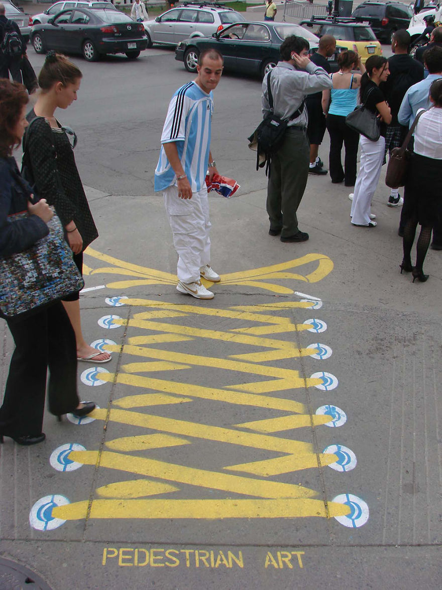 Peter Gibson Invigorates Rigid City Landscapes With His Whimsical Street Art