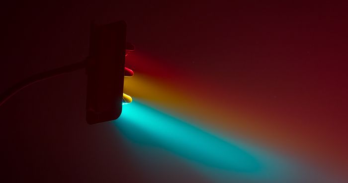 Long Exposure Photos Of Traffic Lights In The Fog By Lucas Zimmermann