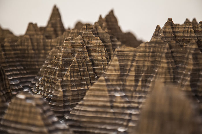 I Made A Sculpture Of The Elk Mountains In Colorado