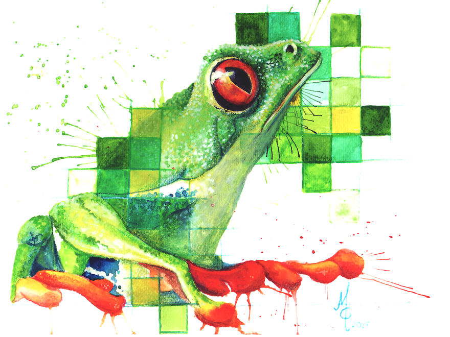 Watercolor Animals By Illustrations Of Dreams