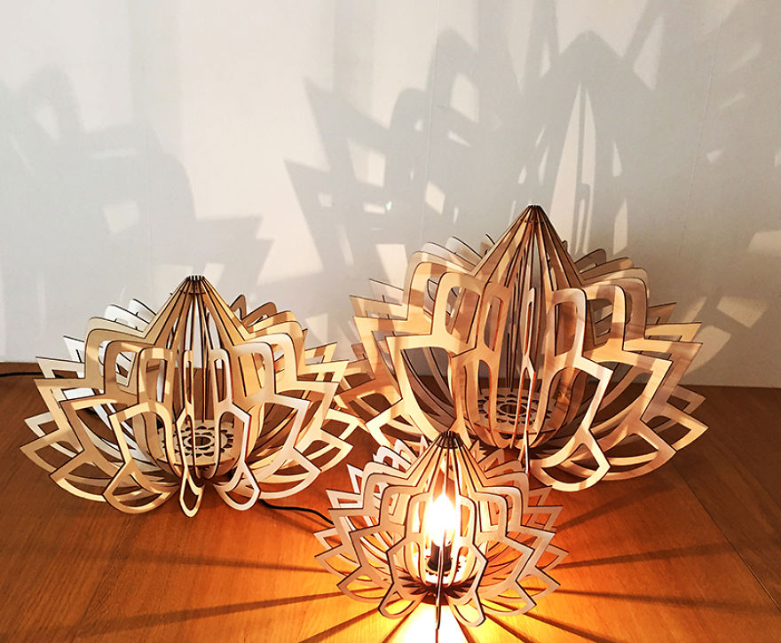 I Create Eco-Friendly "Lotus" Lamps I Create Eco-Friendly "Lotus" Lamps