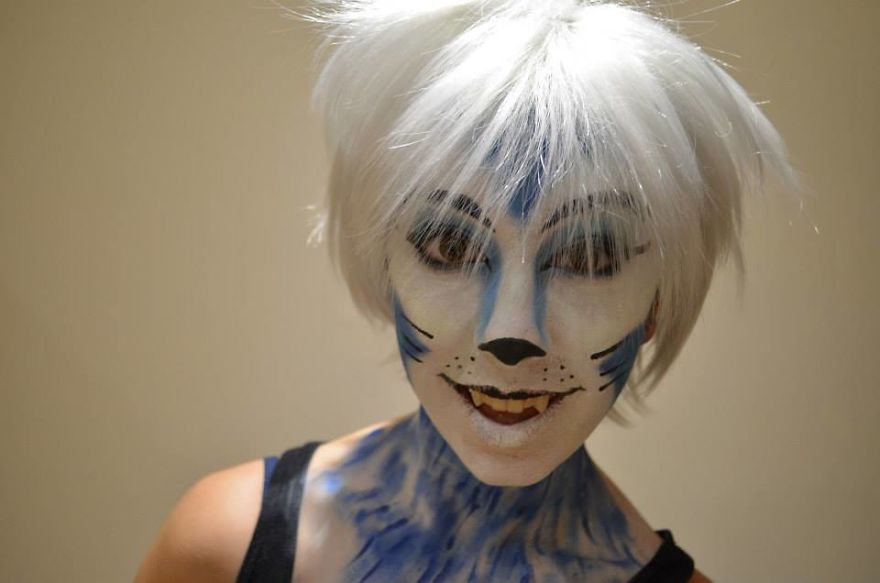 I Love To Face Paint And I Spend About 2+ Hours Per Face. Here Is Some Of What I Created!