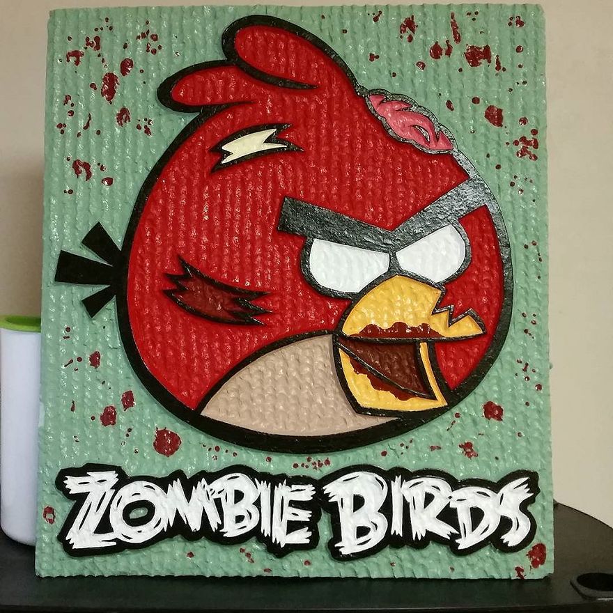 I Made These Out Of Extruded Polystyrene. I Call It Styroart.