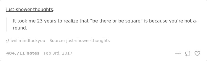 So This Is What It Actually Means?