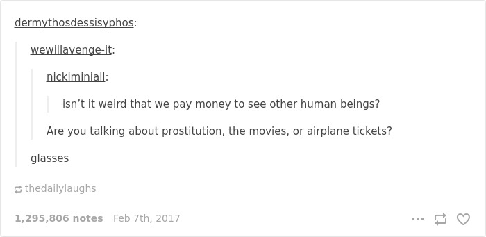 I Honestly Thought Of Theater First