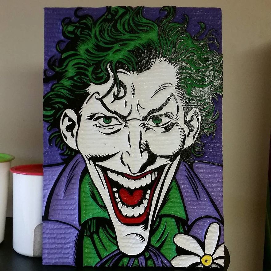 I Made These Out Of Extruded Polystyrene. I Call It Styroart.