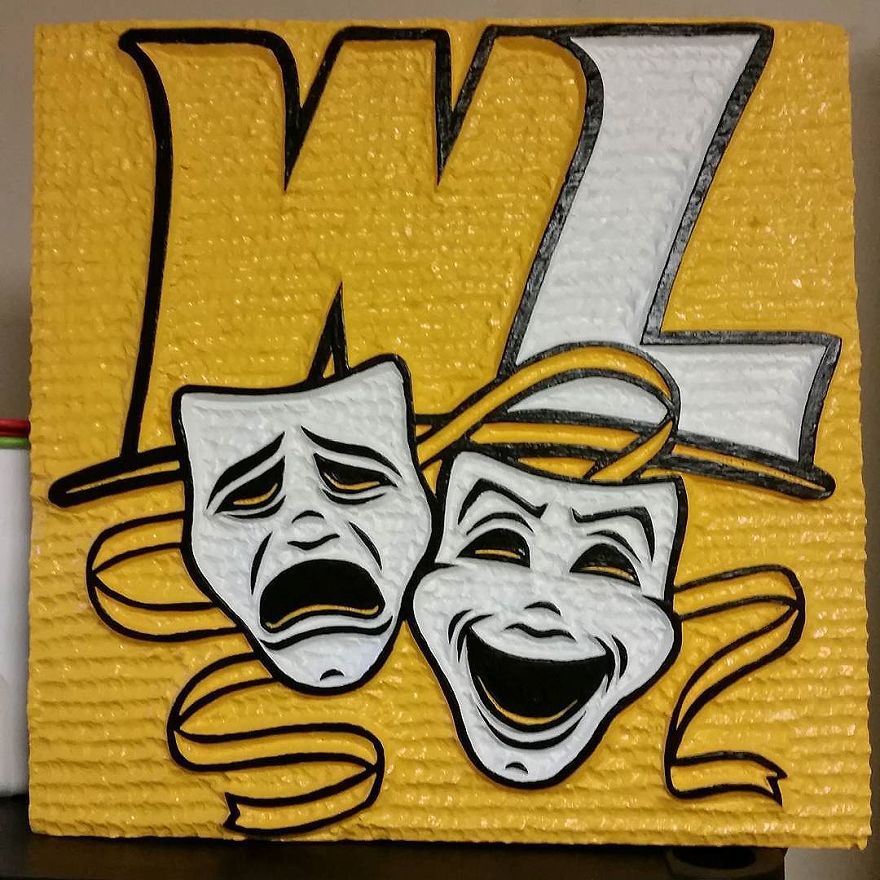 I Made These Out Of Extruded Polystyrene. I Call It Styroart.