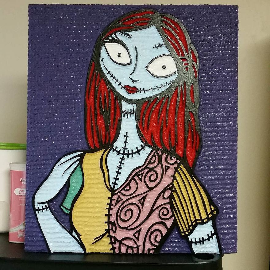 I Made These Out Of Extruded Polystyrene. I Call It Styroart.