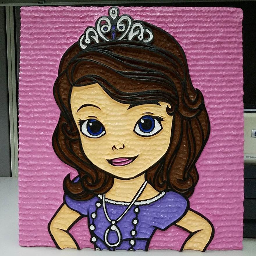 I Made These Out Of Extruded Polystyrene. I Call It Styroart.