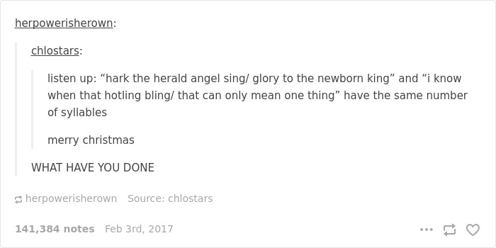 Now I'm Just Singing A Mash Of This In My Head