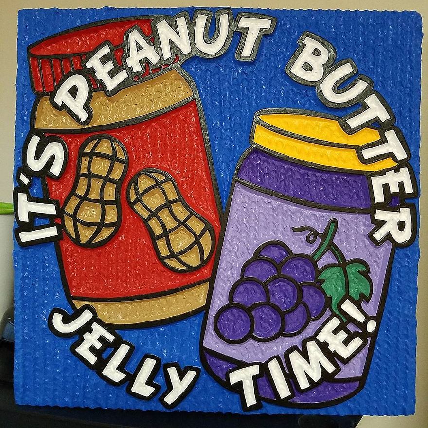 I Made These Out Of Extruded Polystyrene. I Call It Styroart.