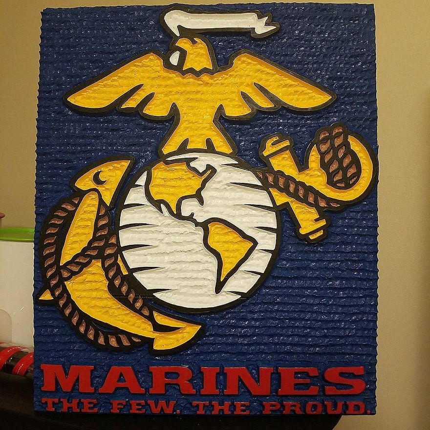 I Made These Out Of Extruded Polystyrene. I Call It Styroart.