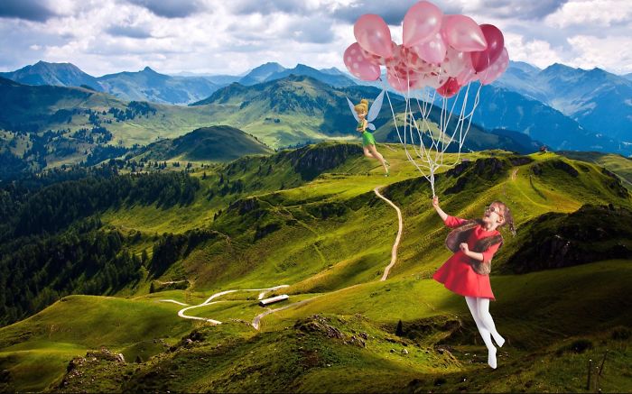 Flying With Tinkerbell