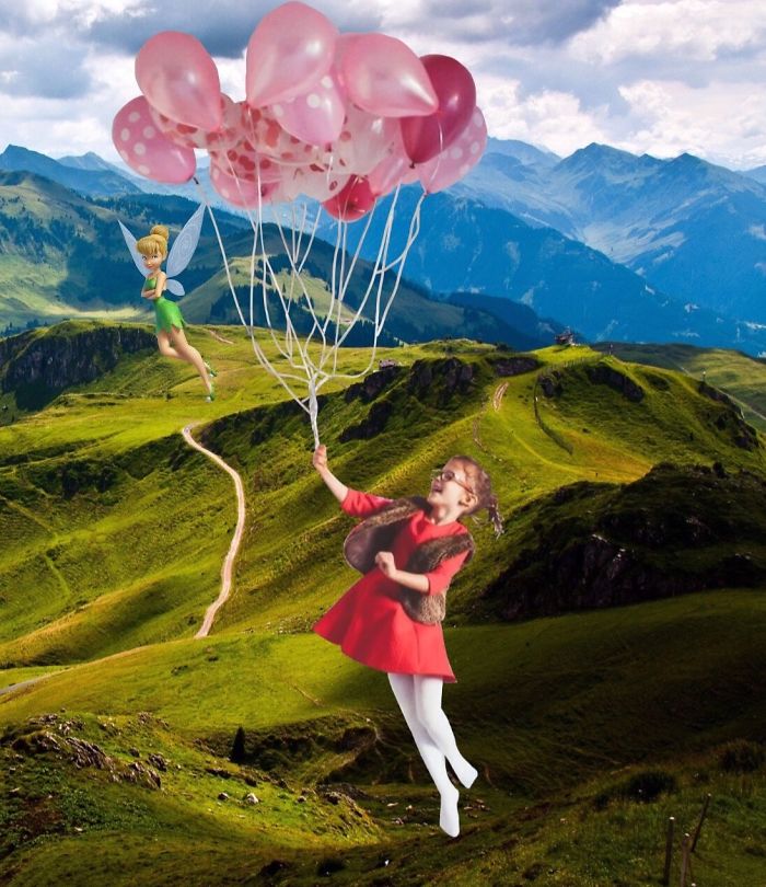 Flying With Tinkerbell