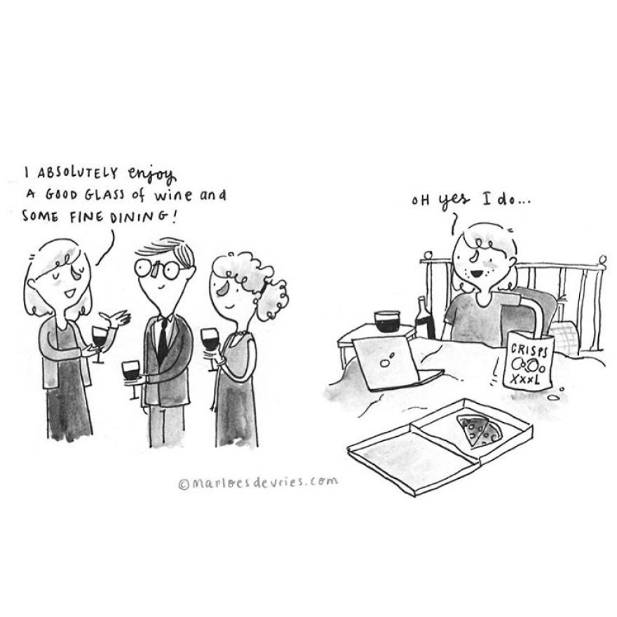 15 Comics In Which I Try To Be An Adult But Fail Miserably