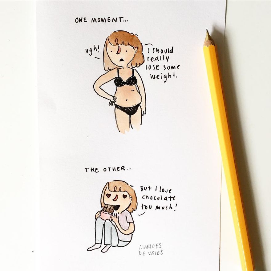 15 Comics In Which I Try To Be An Adult But Fail Miserably