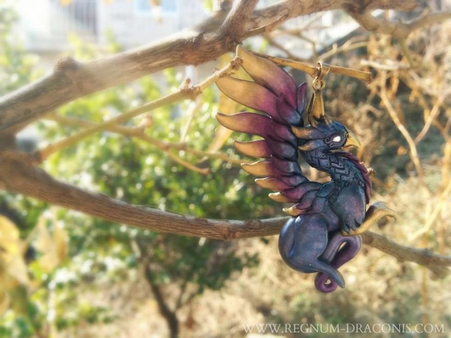 Tropical Gryphon Pendant