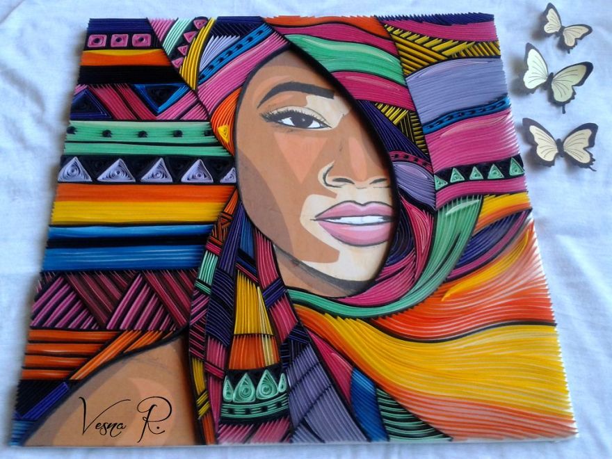 Quilling Art By Vesna Rikić