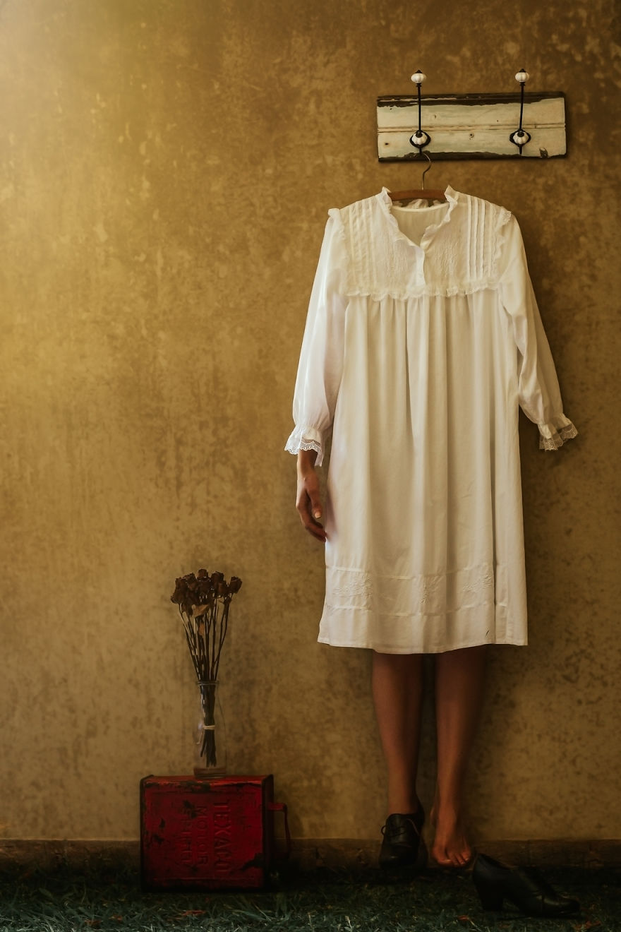 My Conceptual Self-Portraits Tell The Story Of Depression