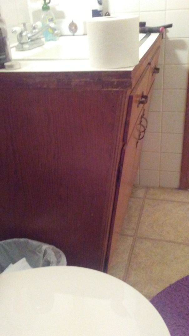 When I First Moved In This Gave Me Nausea