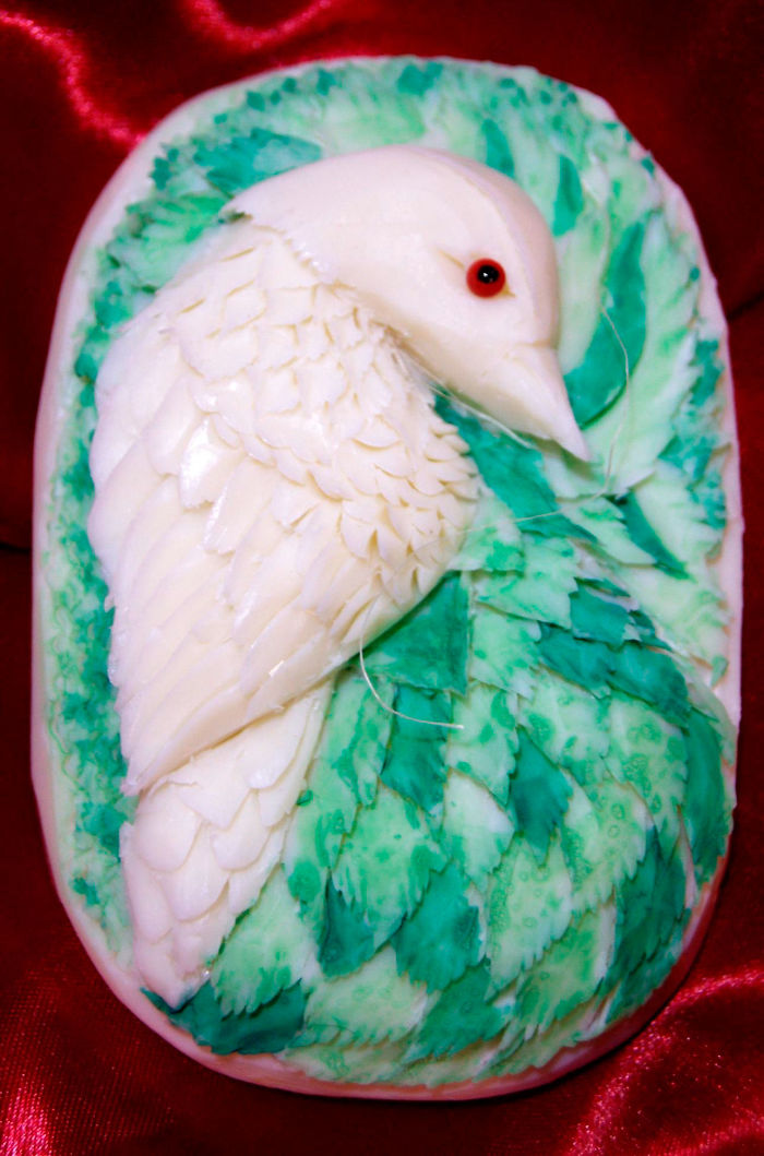 28 Soap Hand Carved By The Carving Artist Daniele Barresi. World Champion Of Carving Fruit And Vegetable And World Judge In Taiwan