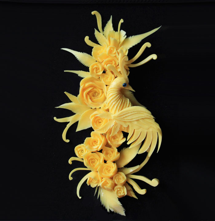 28 Soap Hand Carved By The Carving Artist Daniele Barresi. World Champion Of Carving Fruit And Vegetable And World Judge In Taiwan