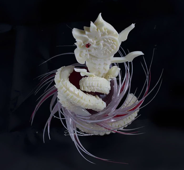 28 Soap Hand Carved By The Carving Artist Daniele Barresi. World Champion Of Carving Fruit And Vegetable And World Judge In Taiwan