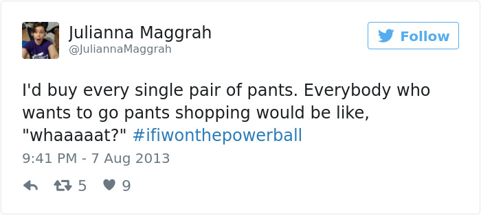 If I Won The Powerball