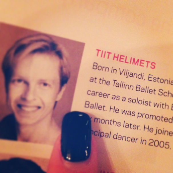 Profile photo and biography snippet of a person with the funny name "Tiit Helimets."