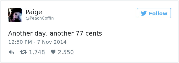 Tweets About Being A Woman