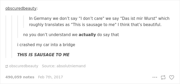 Funny German Language