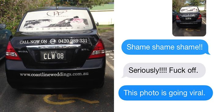 19 Reasons Why You Shouldn’t Park In A Disabled Spot If You’re Not Handicapped