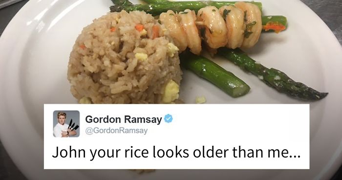 60 Times Amateur Chefs Showed Gordon Ramsay Their Food, And Instantly Regretted Their Decision
